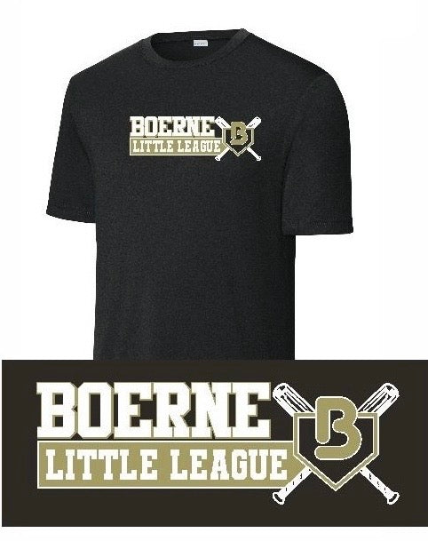 Boerne Little League Homeplate Tee (Black)