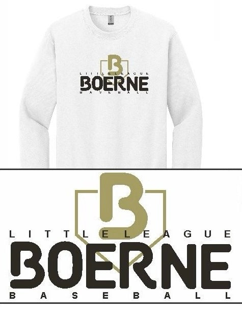 Homeplate Baseball Long-Sleeve Sweatshirt (White)