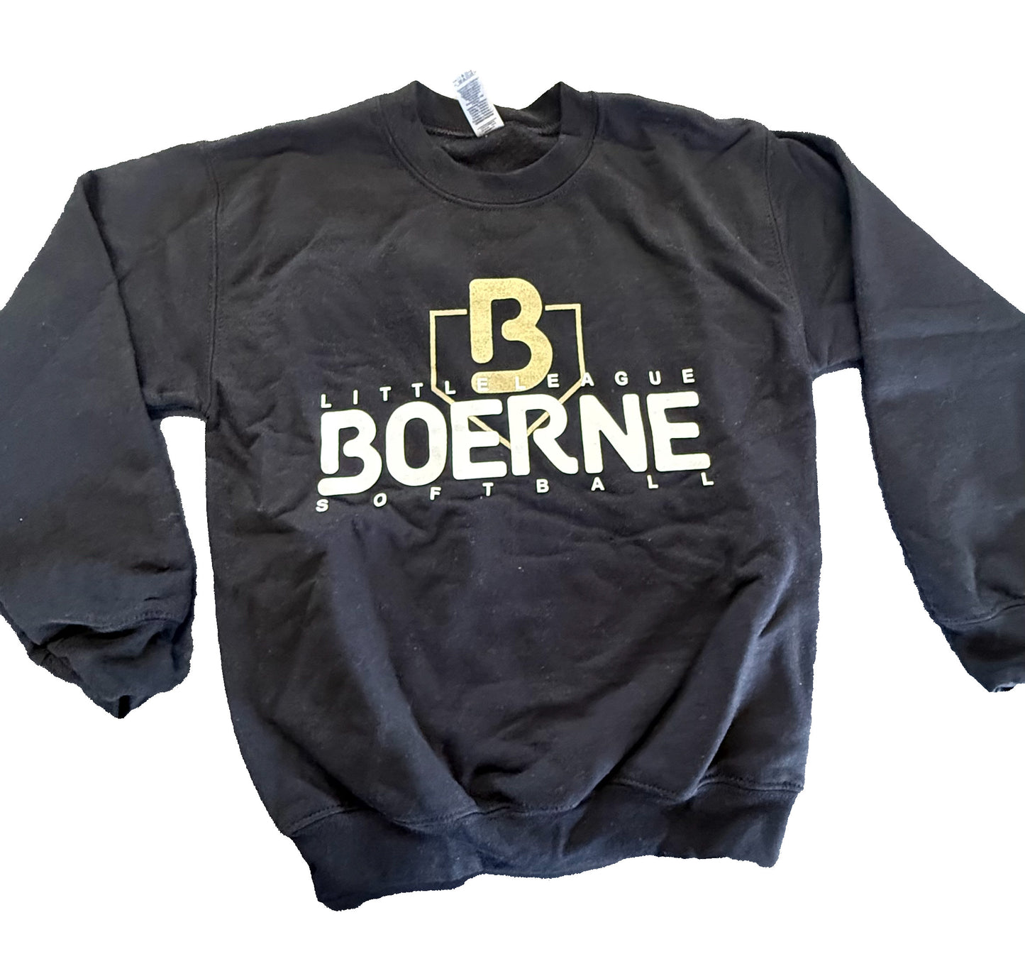 Homeplate Softball Long-Sleeve Sweatshirt (Black)