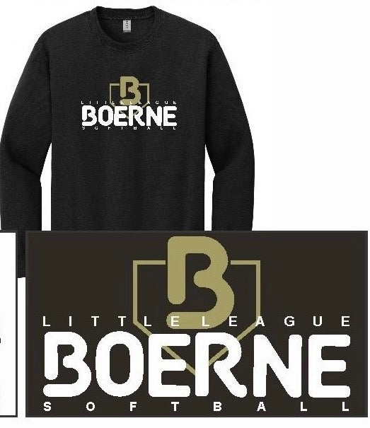 Homeplate Softball Long-Sleeve Sweatshirt (Black)