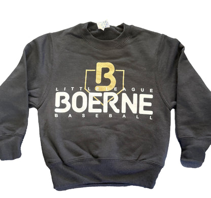 Homeplate Baseball Long-Sleeve Sweatshirt (Black)